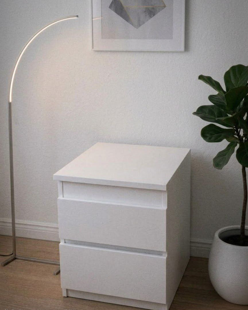 Hide Zone™ Modern Nightstand with Hidden Security Drawer
