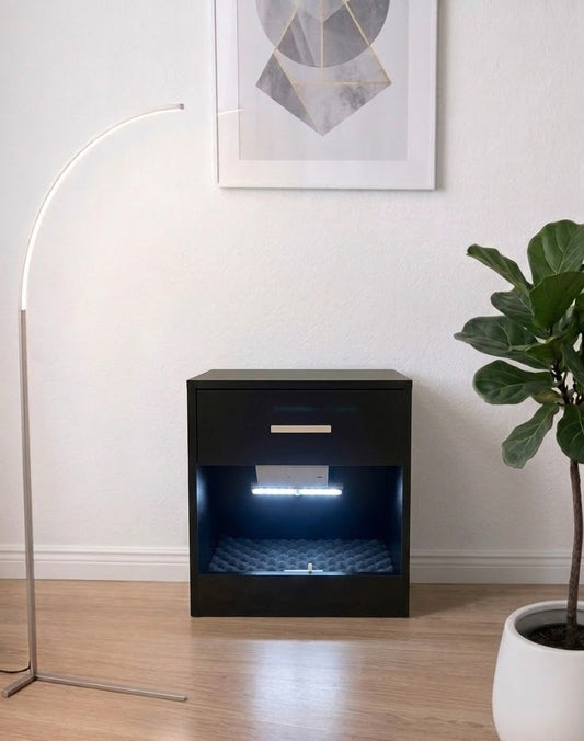 Hide Zone™ Secret Storage Nightstand with Hidden Compartment